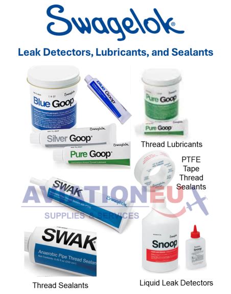 Leak Detectors, Lubricants, and Sealants